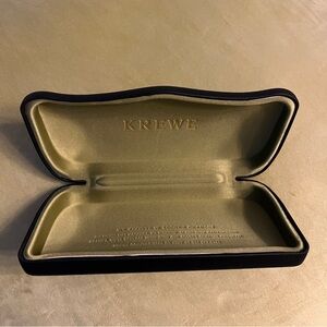 KREWE Black Eyewear Case
